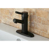 Kingston Brass Kaiser Oil Rubbed Bronze Single Handle Bathroom Faucet FS8425DKL