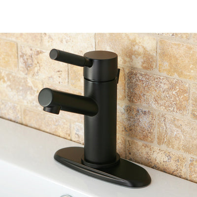 Kingston Brass Kaiser Oil Rubbed Bronze Single Handle Bathroom Faucet FS8425DKL