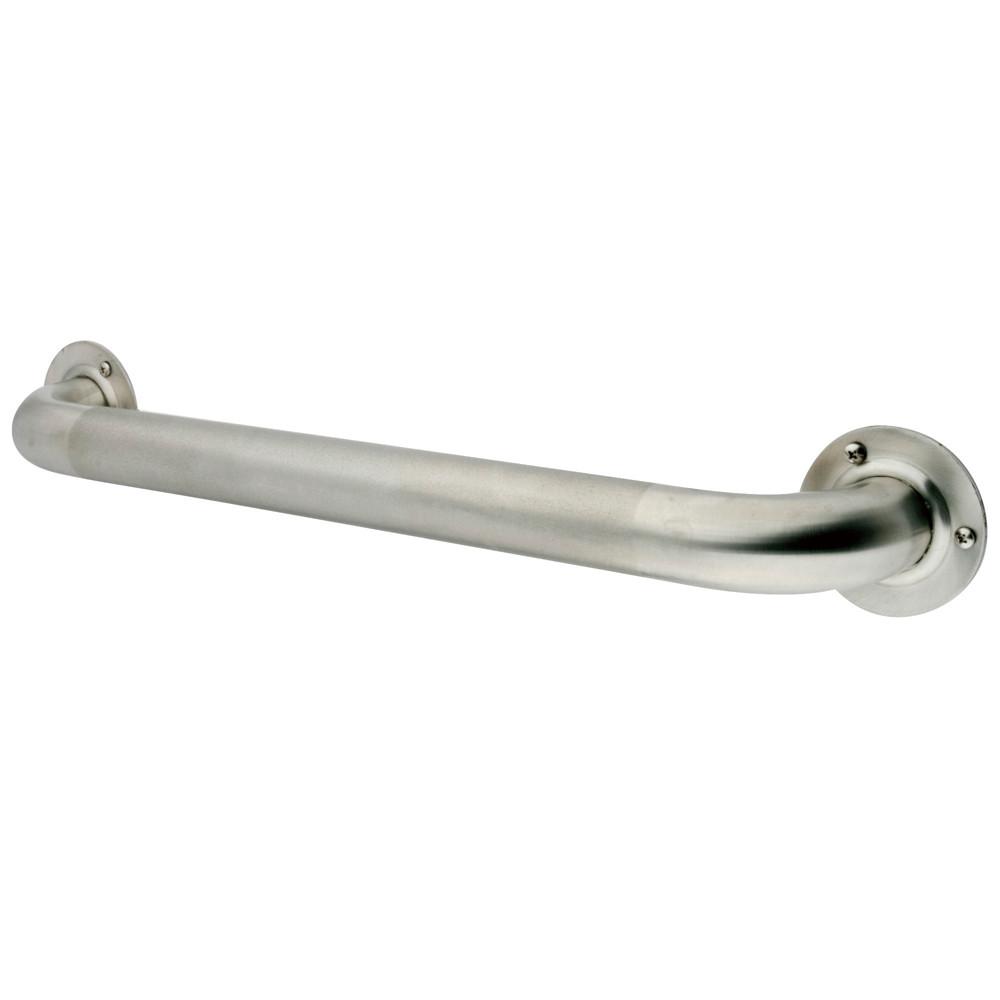 Kingston Brass Grab Bars - Satin Nickel 16" Commercial Grade Grab Bar GB1216ET