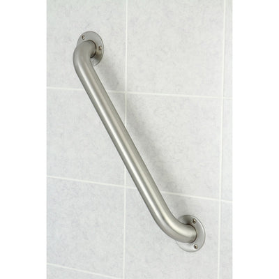 Kingston Brass Grab Bars - Satin Nickel 18" Commercial Grade Grab Bar GB1218ES