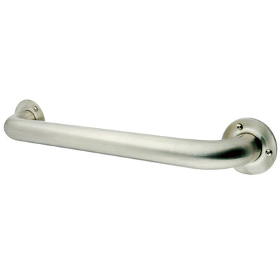 Kingston Brass Grab Bars - Satin Nickel 18" Commercial Grade Grab Bar GB1218ES