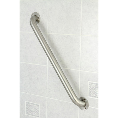 Kingston Brass Grab Bars - Satin Nickel 24" Commercial Grade Grab Bar GB1224ES