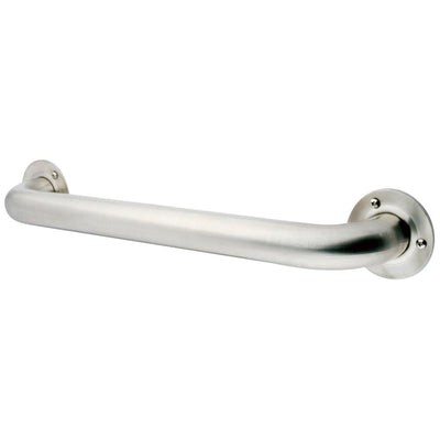 Kingston Brass Grab Bars - Satin Nickel 18" Commercial Grade Grab Bar GB1418ES