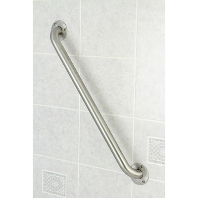 Kingston Brass Grab Bars - Satin Nickel 24" Commercial Grade Grab Bar GB1424ES