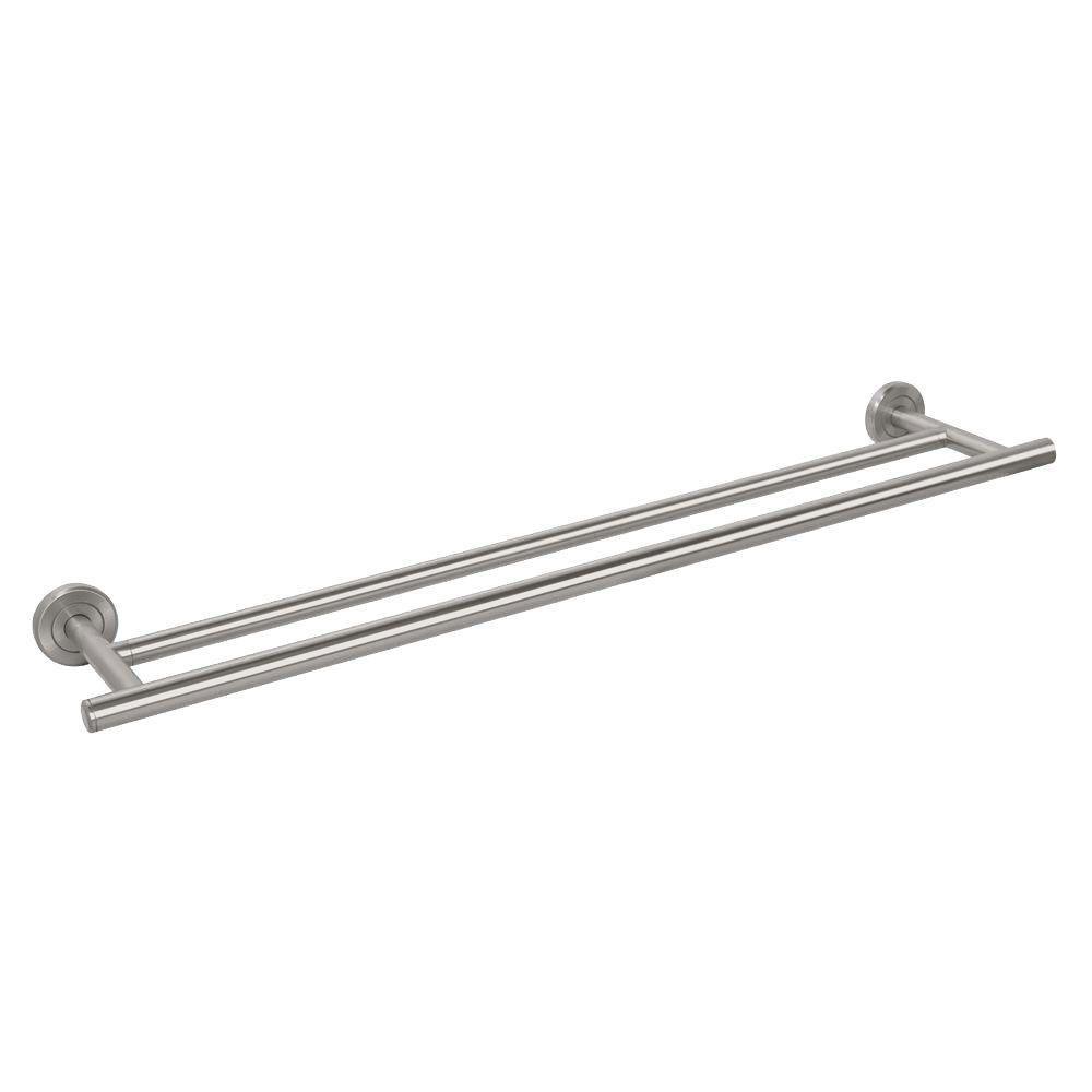 Gatco Latitude II 24 inch Towel Bar in Satin Nickel 379873