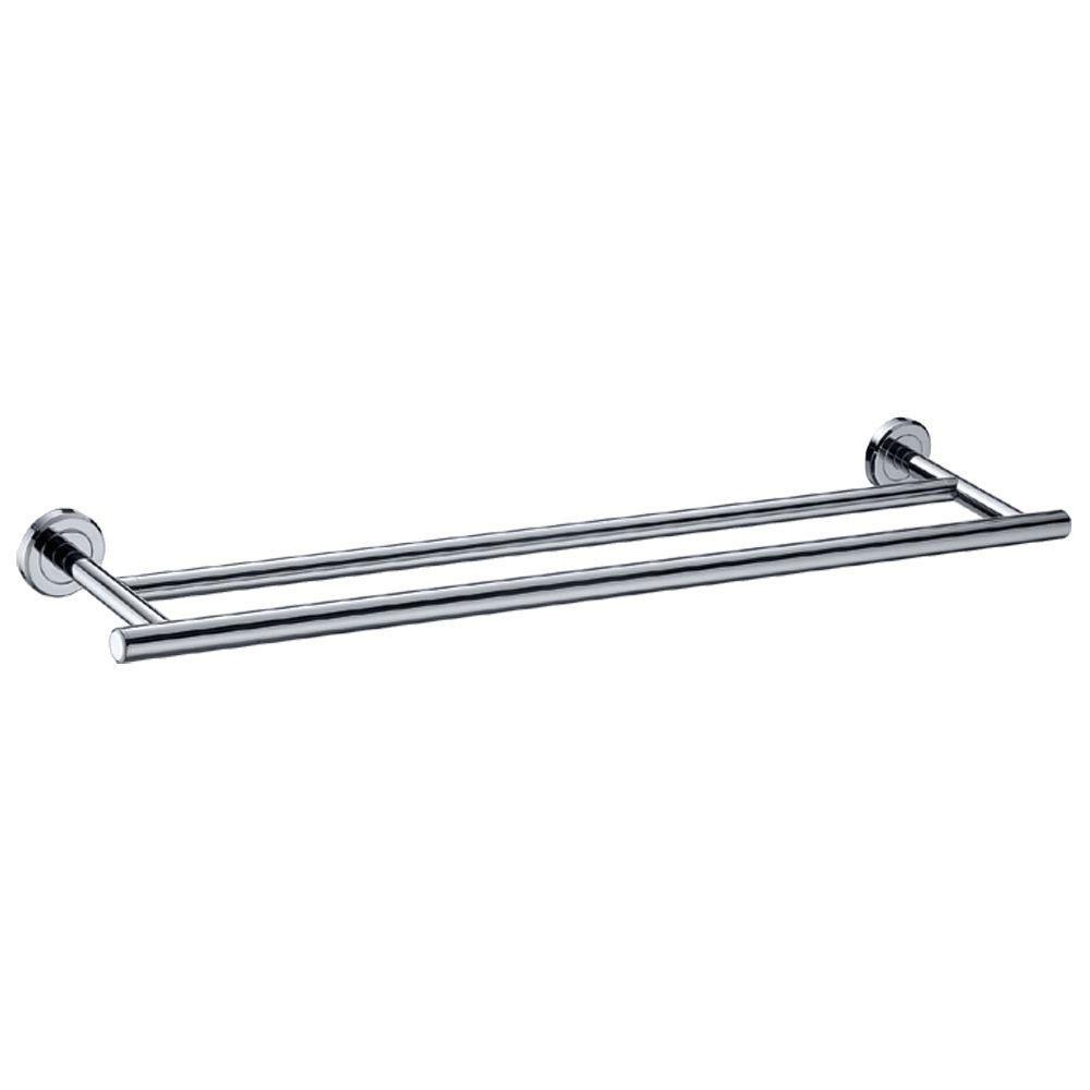 Gatco Latitude II 24 inch Towel Bar in Chrome 380001