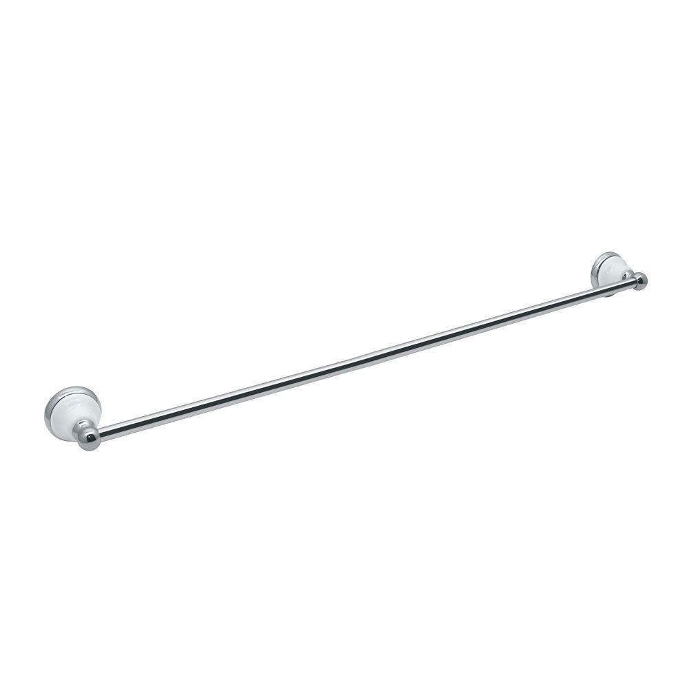 Gatco Franciscan Petite 24 inch Towel Bar in Chrome 415873