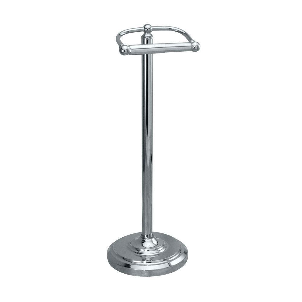 Gatco Double Post Toilet Paper Holder in Chrome 77148