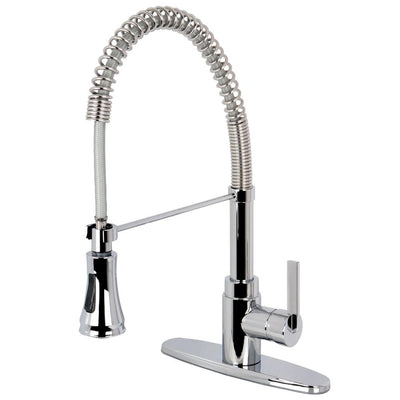 Kingston Brass Chrome Single Handle Pre-rinse Kitchen Faucet GS8871CTL