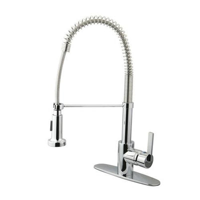 Kingston Chrome one Handle Pre-rinse Commercial style Kitchen Faucet GS8881CTL