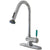 Kingston Green Eden Chrome Pull Down Single Handle Kitchen Faucet GS8881DGL