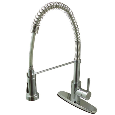 Kingston Chrome Single Handle Pre-rinse Commercial style Kitchen Faucet GS8881DL