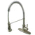 Kingston Brass Satin Nickel Single Handle Pre-rinse Kitchen Faucet GS8888DL