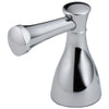 Delta Lockwood Collection Chrome Finish Metal Lever Handles - Quantity 2 Included DH240