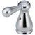 Delta Leland Collection Chrome Finish Lavatory Metal Lever Handles - Quantity 2 Included 643905