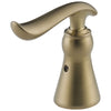 Delta Linden Collection Champagne Bronze Finish Lavatory Lever Handles - Quantity 2 Included 555675