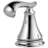 Delta Cassidy Collection Chrome Finish Lavatory French Curve Handles - Quantity 2 Included DH298