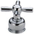 Delta Chrome Finish Single Metal Cross Handle DH36