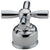 Delta Chrome Finish Roman Tub Metal Cross Handles - Quantity 2 Included 10216