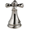 Delta Cassidy Collection Polished Nickel Finish Roman Tub Cross Handles - Quantity 2 Included 579644