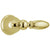 Delta Victorian Collection Polished Brass Finish Tub and Shower Metal Lever Handle 387589