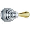 Delta Chrome / Polished Brass Finish Tub and Shower Metal Lever Handle 10492