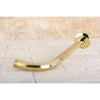 Kingston Brass Claremont Polished Brass 12" Rain Drop Shower Arm K112A2