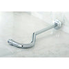 Bathroom fixtures Shower Arm Chrome 17" Rain Drop Shower Arm K117C1