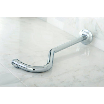 Bathroom fixtures Shower Arm Chrome 17" Rain Drop Shower Arm K117C1