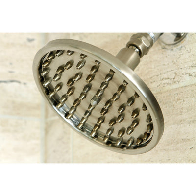 Bathroom fixtures Satin Nickel Shower Heads 6" Best Shower Head K126A8