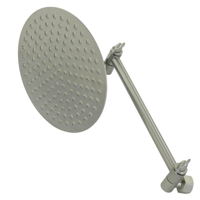 Bathroom fixtures Satin Nickel 8" Rain Shower Head with Shower arm K136K8