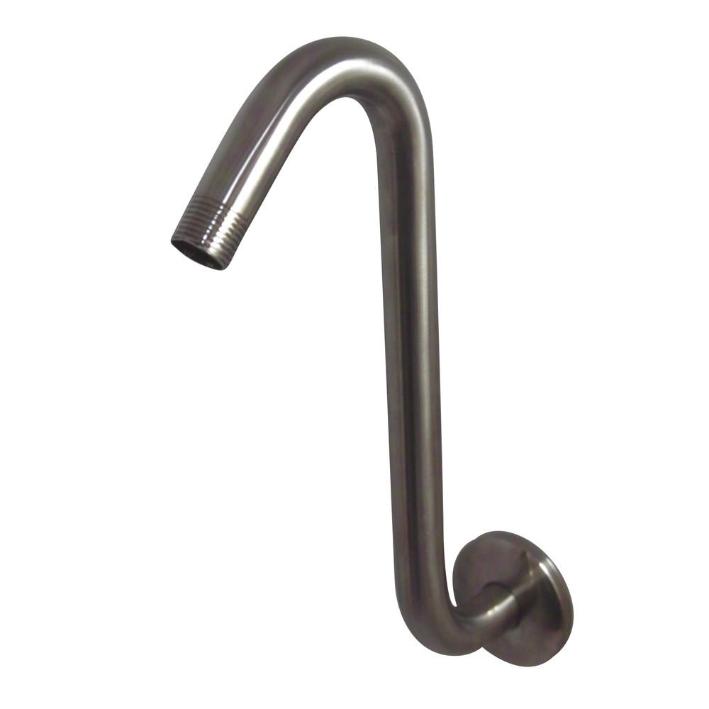 Bathroom fixtures Shower Arms Satin Nickel 10" S-shaped Shower Arm K159A8