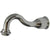 Kingston Brass Bathroom Accessories Chrome Heritage 6" Tub Spout K1687A1