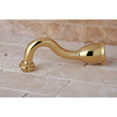 Kingston Brass Bathroom Accessories Polished Brass Heritage 6" Tub Spout K1687A2