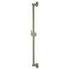 Kingston Bathroom Accessories Satin Nickel 24" Brass Slide Bar with Pin K180A8