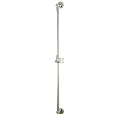 Kingston Brass Bathroom Accessories Chrome 30" Brass Slide Bar with Pin K183A1