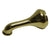 Kingston Brass Bathroom Accessories Polished Brass Classic 5" Tub Spout K184C2