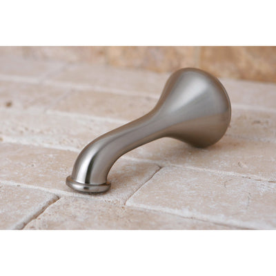 Kingston Brass Bathroom Accessories Satin Nickel Classic 5" Tub Spout K184C8