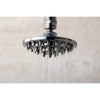 Satin Nickel Shower heads 4" 3 Tier High Pressure showerhead K204A8