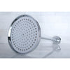 Chrome Shower Heads Large 10" Rain drop Shower Head with Shower arm K225K21