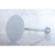 Chrome Shower Heads Large 8" Rain drop Shower Head with Shower arm K236K21