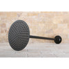 Oil Rubbed Bronze Large 8" Rain drop Shower Head with Shower arm K236K25