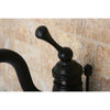 Kingston Brass Oil Rubbed Bronze Single Handle Bathroom Faucet w Pop-up KB1405BL