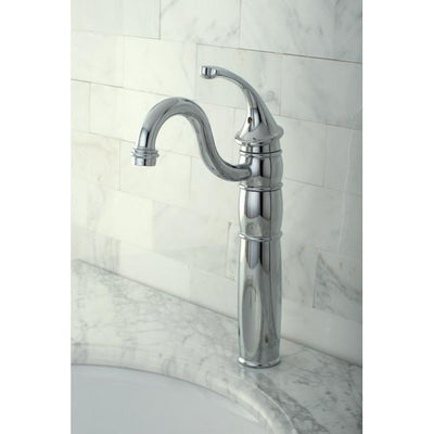 Kingston Brass Chrome Georgian vessel sink bathroom faucet KB1421GL