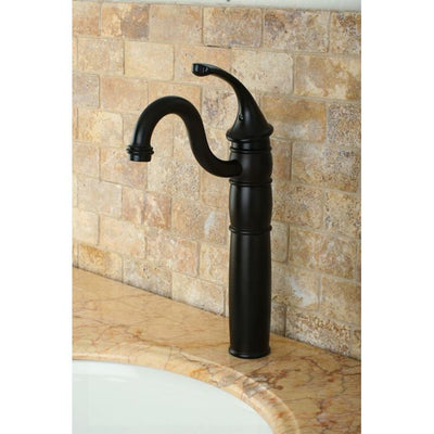 Kingston Oil Rubbed Bronze Georgian vessel sink bathroom faucet KB1425GL