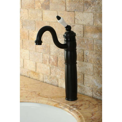 Kingston Oil Rubbed Bronze Single Handle Vessel Sink Bathroom Faucet KB1425PL