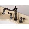 Kingston Brass Oil Rubbed Bronze Two Handle Widespread Bathroom Faucet KB1975AL