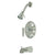 Kingston Brass Chrome Single Handle Tub & Shower Combination Faucet KB2631ML