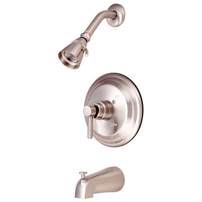 Kingston Brass Concord Satin Nickel Single Handle Tub & Shower Faucet KB2638DL