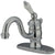 Kingston Chrome Single Handle 4" Centerset Bathroom Faucet w Pop-up KB3401PL